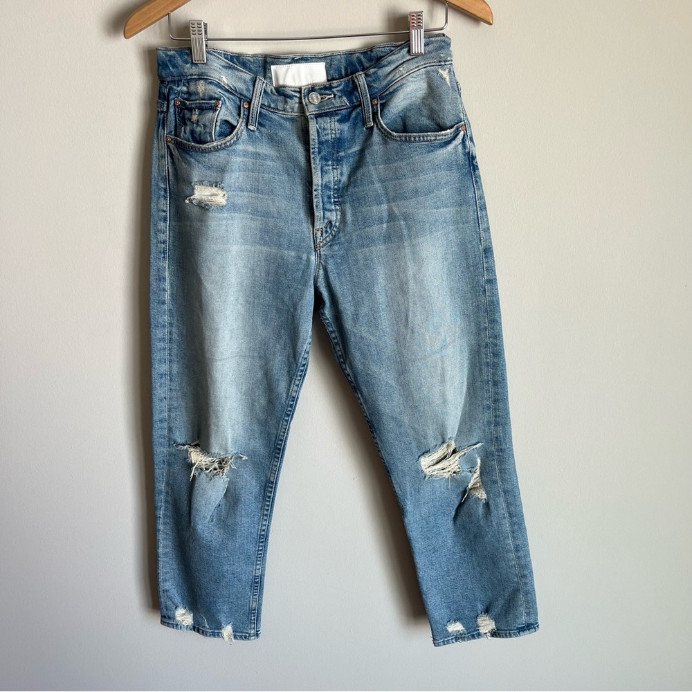 MOTHER Women’s MOTHER SUPERIOR The Tomcat The Confession Size 29 Distressed Fall